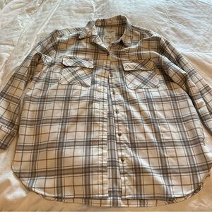 Abercrombie oversized flannel